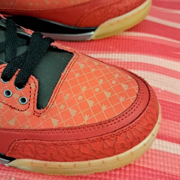 %Size 10.5 Nike Air Jordan III (3) DoernBecher DB Sneakers 2013 Men A 23 main image 13